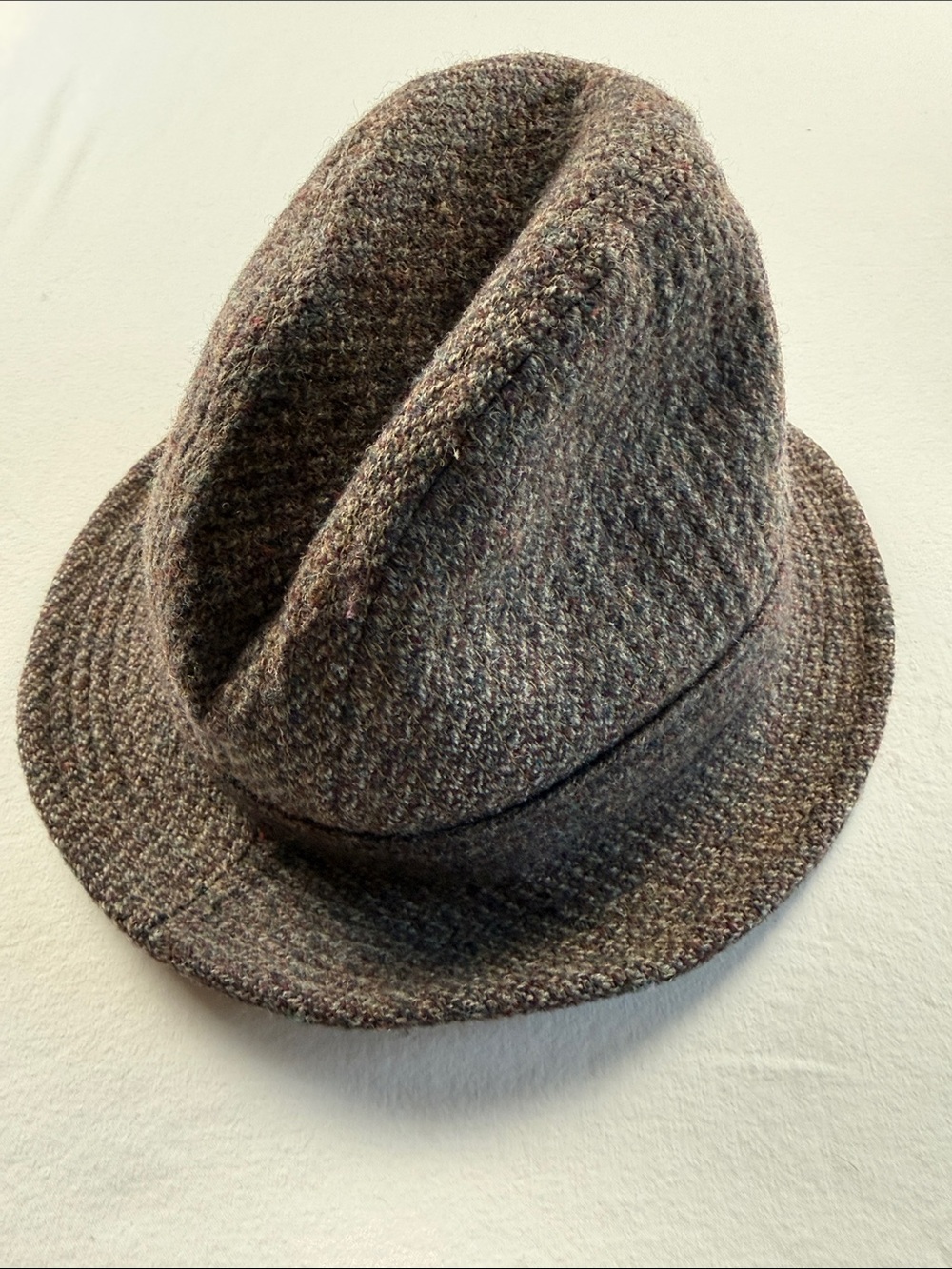 Pendleton‎ Multitone Brown Tweed Hat with Black Lining